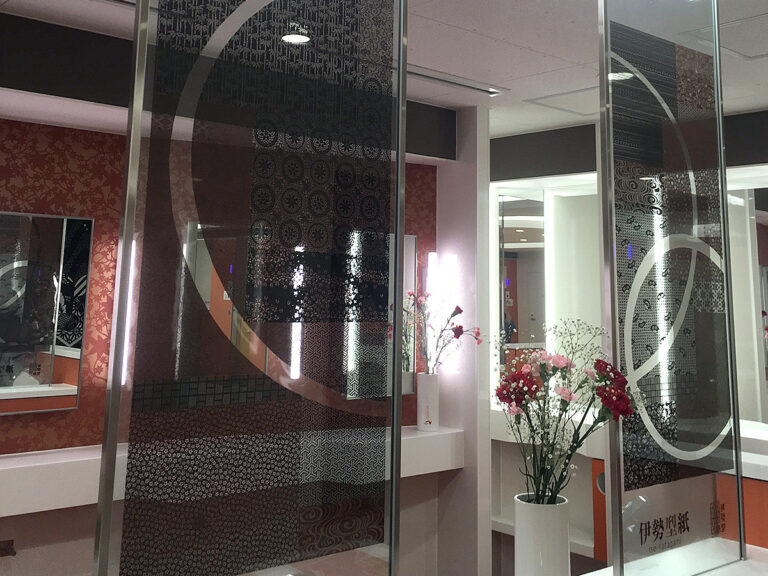 型紙デザイン窓・仕切りパネル